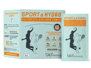 Maisto papildas SPORT&HYDRO+ elektrolitų ir energijos balansui N28 (milteliai)