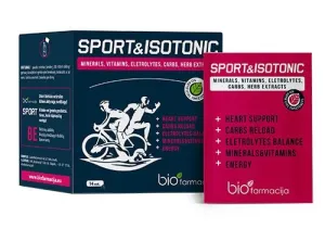 Maisto papildas SPORT&ISOTONIC N14 (milteliai)