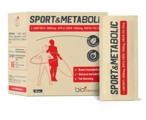 Maisto papildas Sport&Metabolic milteliai N28