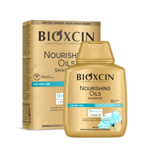 BIOXCIN maitinantis šampūnas nuo plaukų slinkimo su gėlių aliejais 300ml