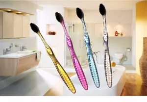 Dantų šepetėlis su ŠUNGITU (bespalvis)