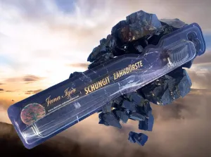 Dantų šepetėlis su ŠUNGITU (bespalvis)