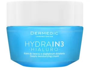 DERMEDIC Hydrain3 Hialuro giliai drėkinantis kremas SPF15 50ml