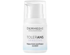 DERMEDIC Tolerans raminantis ir drėkinantis dieninis veido kremas 55g