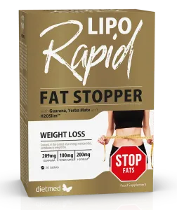 Maisto papildas DIETMED LIPO RAPID Fat Stopper lieknėjimui tabletės N30