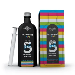 Maisto papildas HIFAS DA TERRA imunitetui Dr. Immune Five  250ml