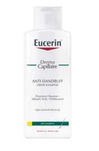 EUCERIN DermoCapillaire kreminis šampūnas nuo pleiskanų sausai galvos odai 250ml