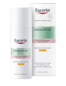 EUCERIN DermoPure apsauginis fluidas po aknės likusioms dėmėms SPF30 50ml
