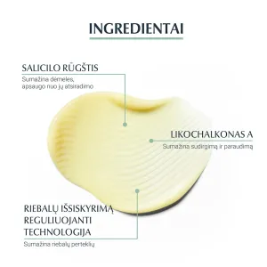 EUCERIN DermoPure matinį efektą suteikiantis fluidas į aknę linkusiai odai 50ml