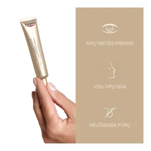 EUCERIN Hyaluron Filler + Elasticity akių srities kremas brandžiai odai SPF20 15ml