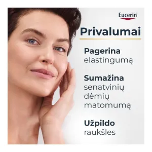 EUCERIN Hyaluron Filler + Elasticity dieninis kremas veidui SPF30 50ml
