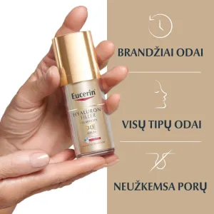 EUCERIN Hyaluron Filler + Elasticity serumas 3D 30ml
