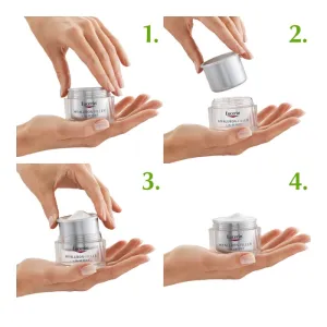 EUCERIN Hyaluron Filler dieninis kremas nuo raukšlių sausai odai SPF15 50ml papildymas