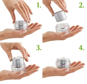 EUCERIN Hyaluron Filler naktinis kremas drėkinamasis nuo raukšlių 50ml papildymas