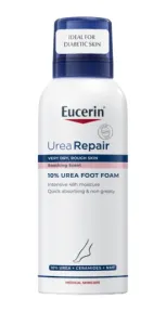 EUCERIN UreaRepair Plus pėdų putos su 10% šlapalo ypač sausoms ir įtrūkusioms pėdoms 150ml