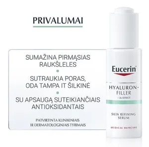 EUCERIN Hyaluron Filler serumas atjauninantis odą 30ml