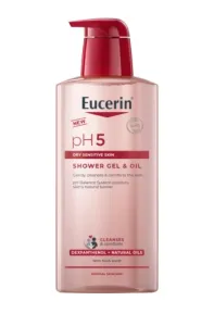 EUCERIN pH5 dušo gelis ir aliejus 400ml
