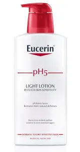 EUCERIN pH5 švelnus losjonas sausai, jautriai, normaliai odai 400ml