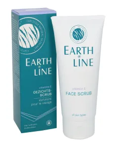 EARTH LINE Vitamin E veido šveitiklis 100ml