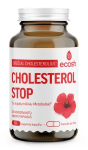 Maisto papildas ECOSH Cholesterolio pusiausvyrai su augalų mišiniu Metabolaid® kapsulės N60