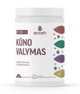 Maisto papildas ECOSH Detox kūno valymas 400g