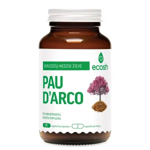 Maisto papildas ECOSH PAU D'ARCO N100