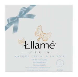 ELLAME drėkinanti šilkinė veido kaukė HYDRO COMPLEX, 2 vnt.