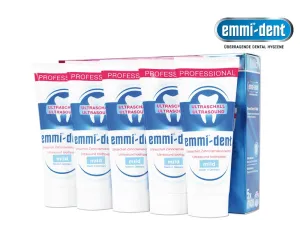 EMMI-DENT Nano-bubble dantų pasta MILD skirta valyti ultragarsu 3x75ml