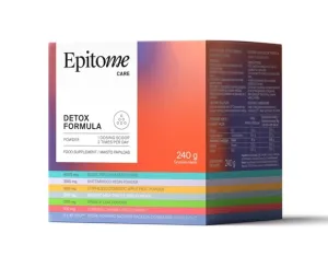 Maisto papildas EPITOME Care Detox Formula milteliai 240g