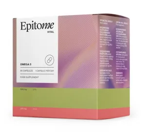 Maisto papildas EPITOME Vital Omega 3 kapsulės N90