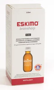 Maisto papildas ESKIMO-3 BRAINSHARP smegenų veiklai žuvų taukai 210ml