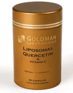 Maisto papildas GOLDMAN liposomnis QUERCETIN & VITAMIN C N30