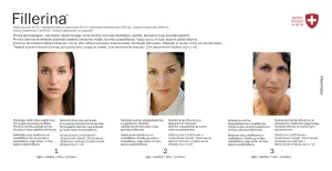 FILLERINA paakių ir lūpų kremas su 6 hialurono rūgštimis ir peptidais 1 lygis 15ml