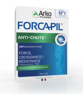 Maisto papildas FORCAPIL Anti Chute tabletės nuo plaukų slinkimo N30