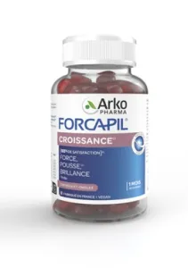 Maisto papildas FORCAPIL Croissance guminukai plaukams ir nagams N60
