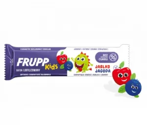 FRUPP liofilizuotų obuolių ir mėlynų batonėlis 9g