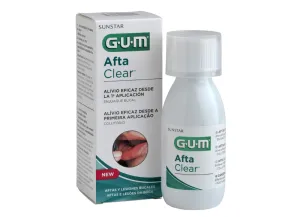 GUM AftaClear skaliklis burnos žaizdoms 120ml