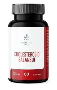Maisto papildas GAMTOS NAMAI Cholesterolio balansui kapsulės N60