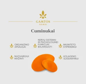 Maisto papildas GAMTOS NAMAI Cuminukai guminukai N50