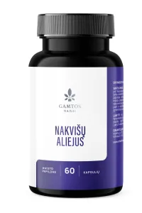 Maisto papildas GAMTOS NAMAI Nakvišų Aliejus 1000mg kapsulės N60