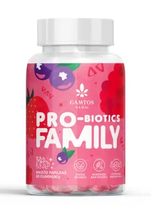 Maisto papildas GAMTOS NAMAI Pro - biotics family guminukai N60