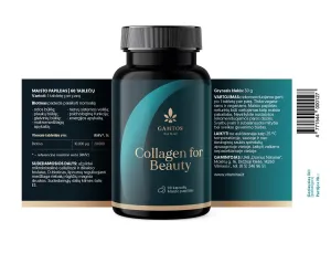 Maisto papildas GAMTOS NAMAI COLLAGEN FOR BEAUTY N90