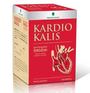 Maisto papildas GAMTOS NAMAI KARDIOKALIS (K+Mg) N60