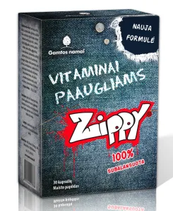 Maisto papildas GAMTOS NAMAI ZIPPY paaugliams N60