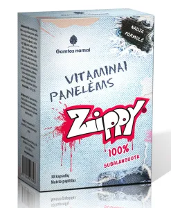 Maisto papildas GAMTOS NAMAI ZIPPY panelėms N60