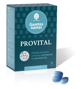 Maisto papildas vyrams GAMTOS NAMAI PROVITAL N30