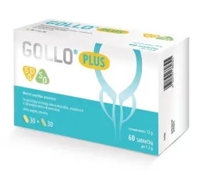 Maisto papildas GOLLO Plus tabletės N30+30