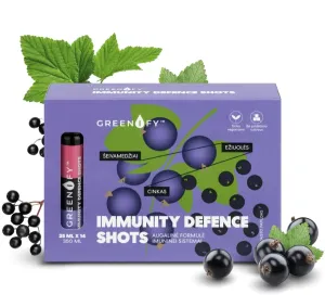 Maisto papildas GREENIFY Immunity defence shots imuninei sistemai N14