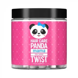 Maisto papildas plaukams HAIR CARE PANDA Collagen Twist MAMA N30