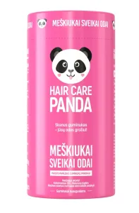 Maisto papildas sveikai odai HAIR CARE PANDA Meškiukai (guminukai) N60